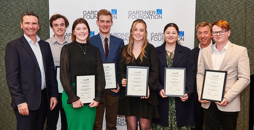 Gardiner Foundation awards seven tertiary scholarship to country students