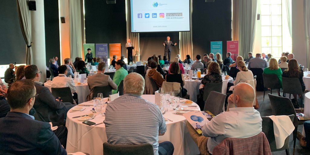 The Gardiner Foundation's Strategic Plan was unveiled at the Dairy Leaders Luncheon Monday 26 February emphasising five priorities: Financial Stewardship, People in Dairy, Community Development, Research & Innovation,and Industry Support.